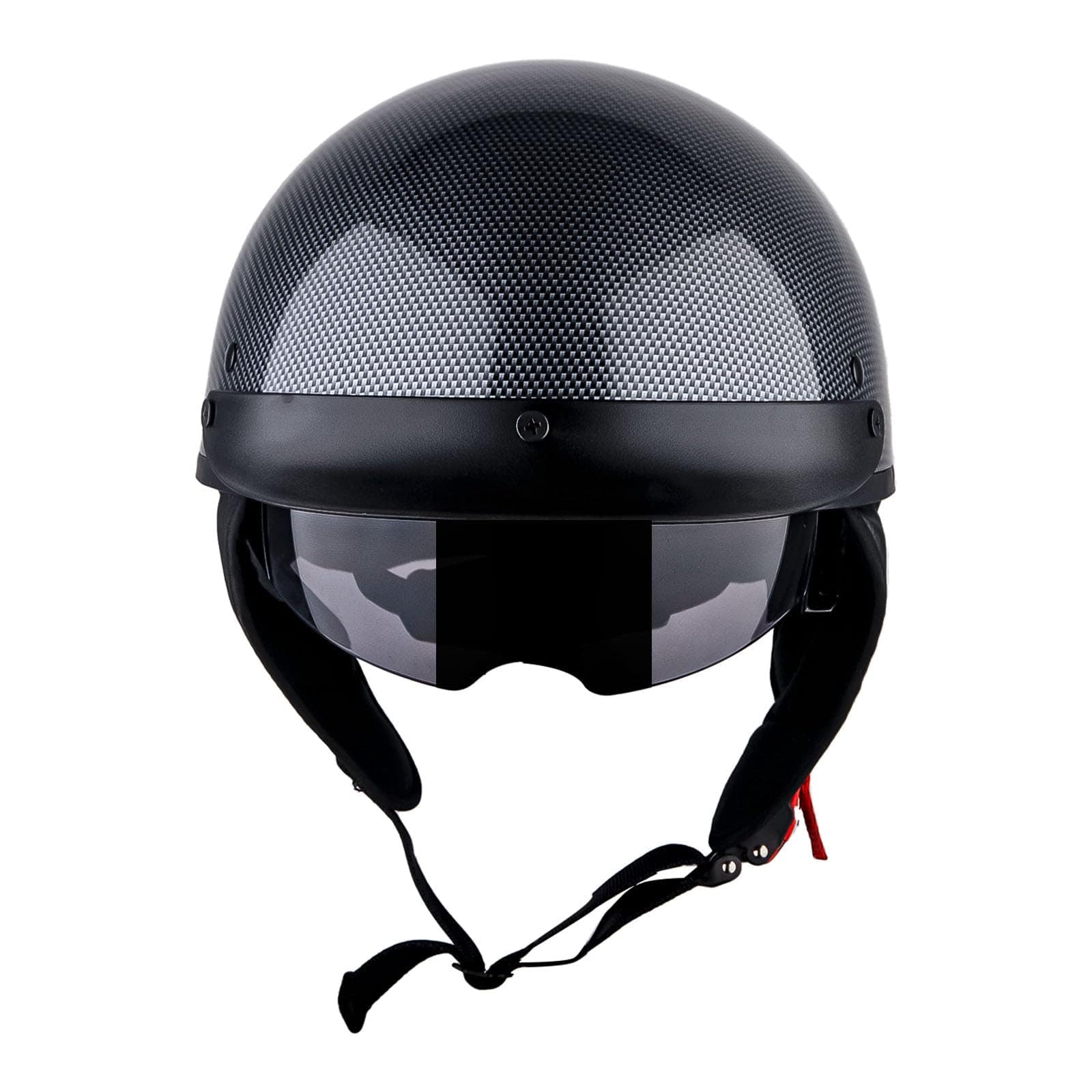 Casco para Motocicleta 1Storm Medio Rostro Mopeds Scooters - Imagen 7