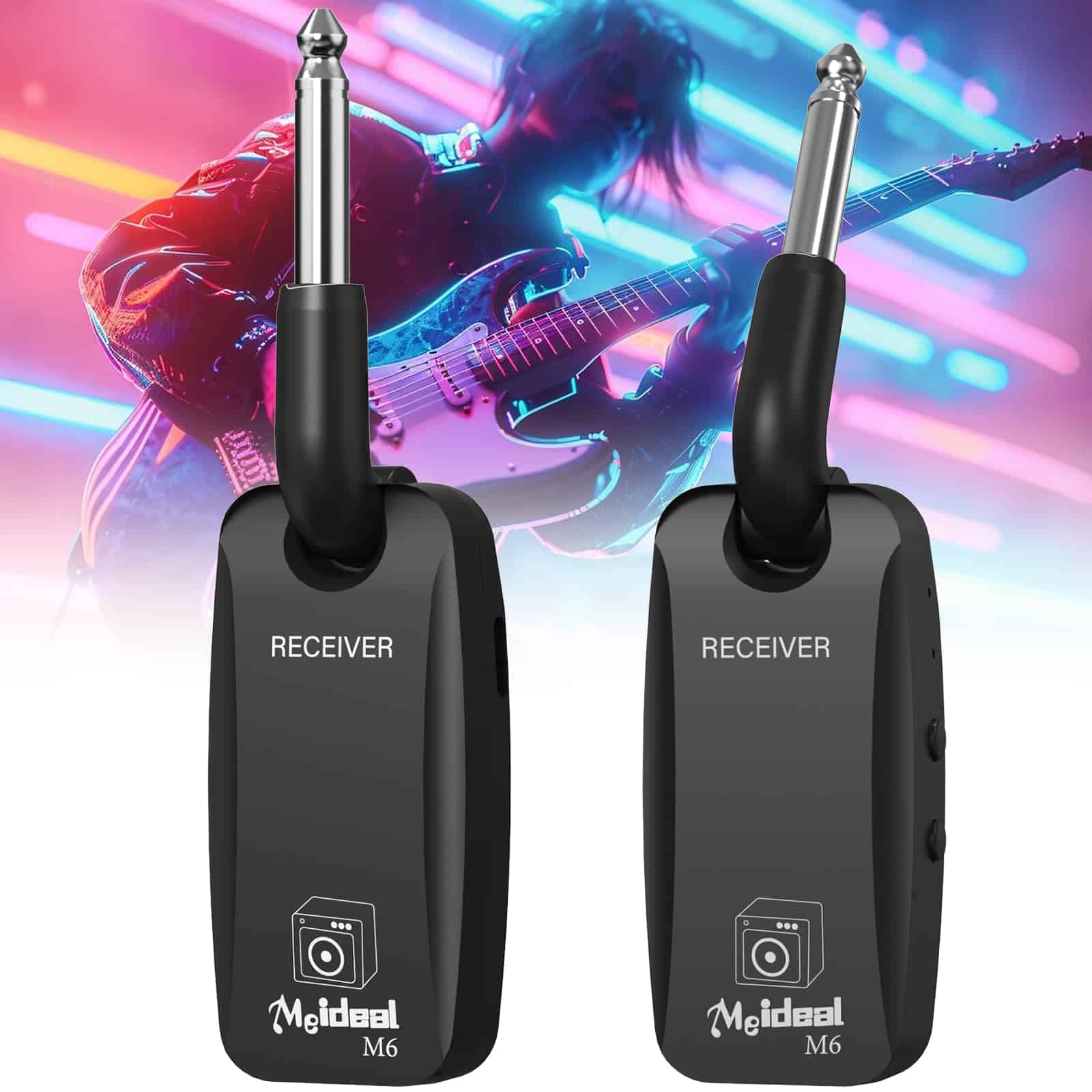 Sistema de Guitarra Inalámbrico Housiwill 5.8GHz, - Imagen 9