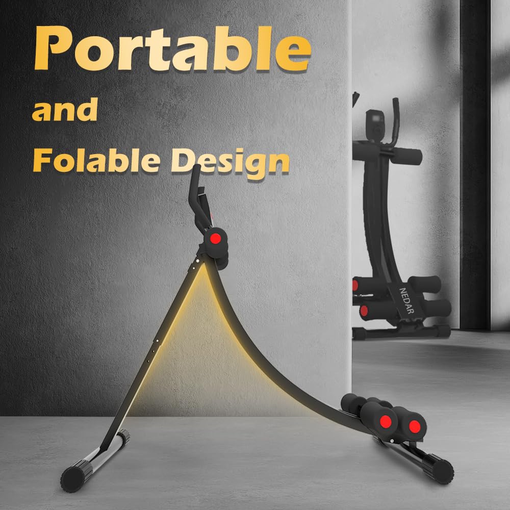 NEDAR - Entrenador Abdominal Plegable para Ejercicios AB en - Imagen 7