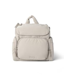 Mochila grande para pañales Staya para niños y niñas (Gris