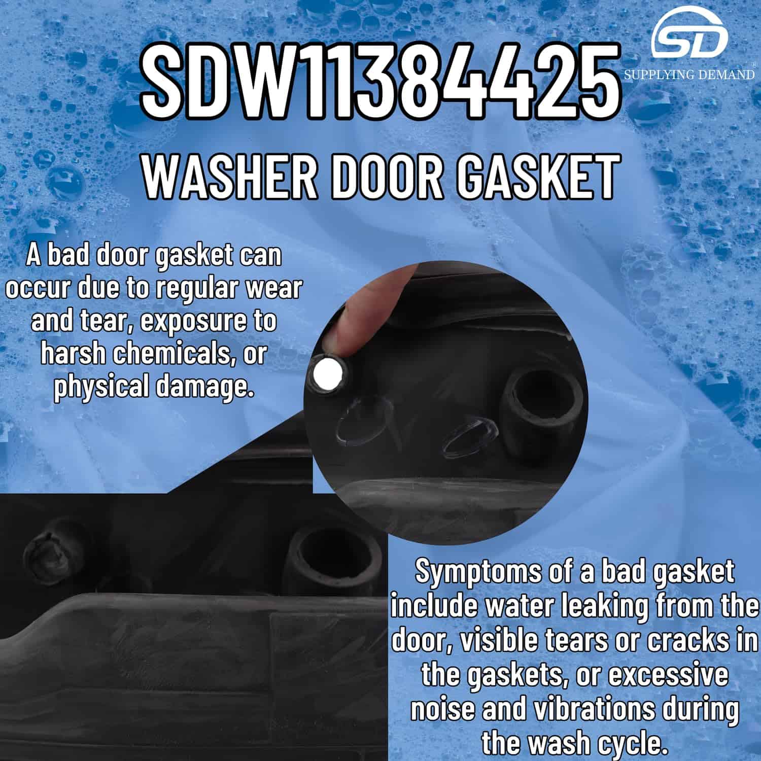 Junta de la puerta para lavadora de carga frontal Supplying - Imagen 5