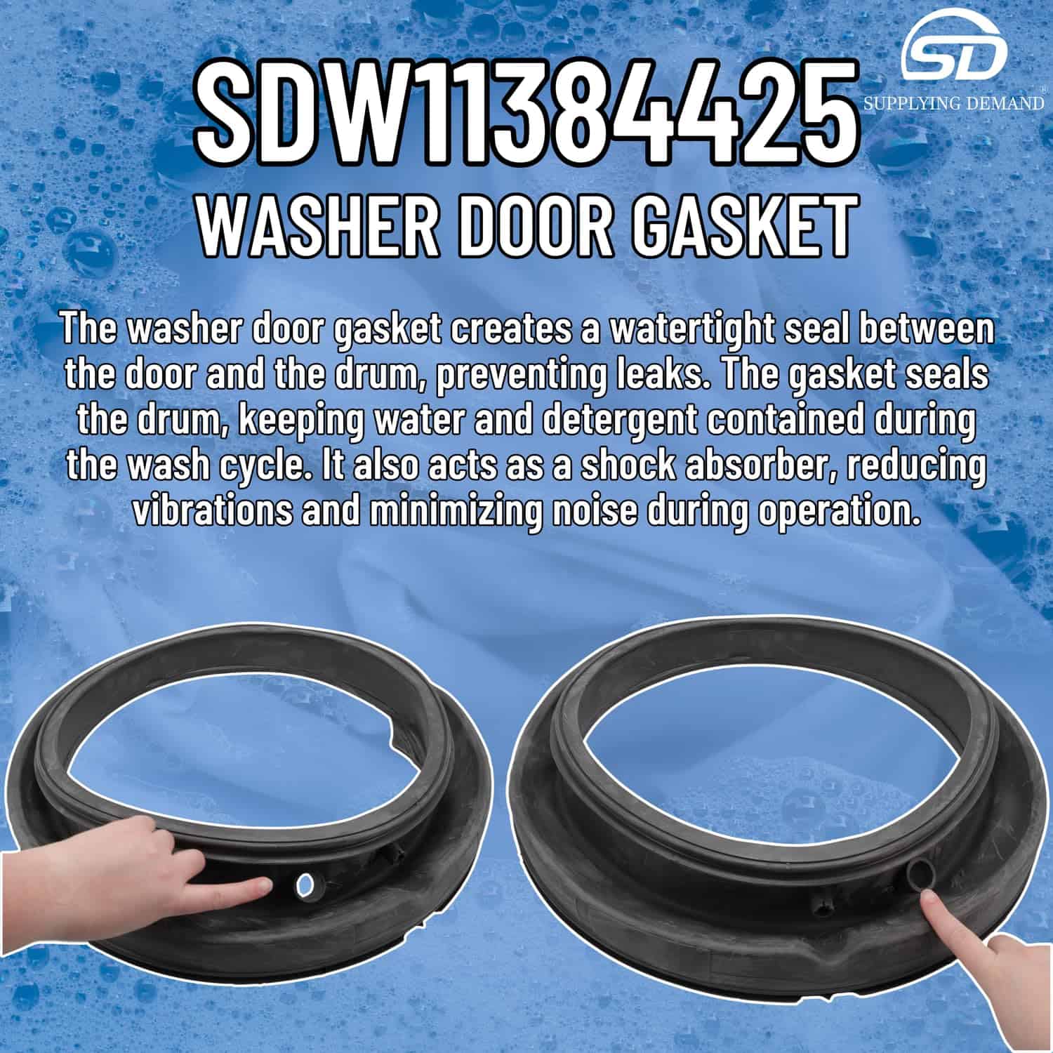 Junta de la puerta para lavadora de carga frontal Supplying - Imagen 8