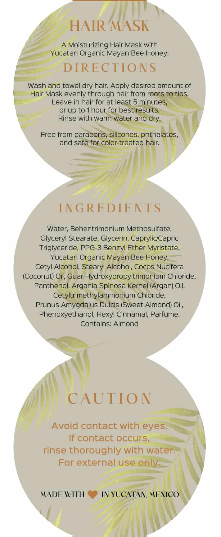 Mascarilla capilar de miel de abeja maya herbaria de Yucatán - Imagen 9