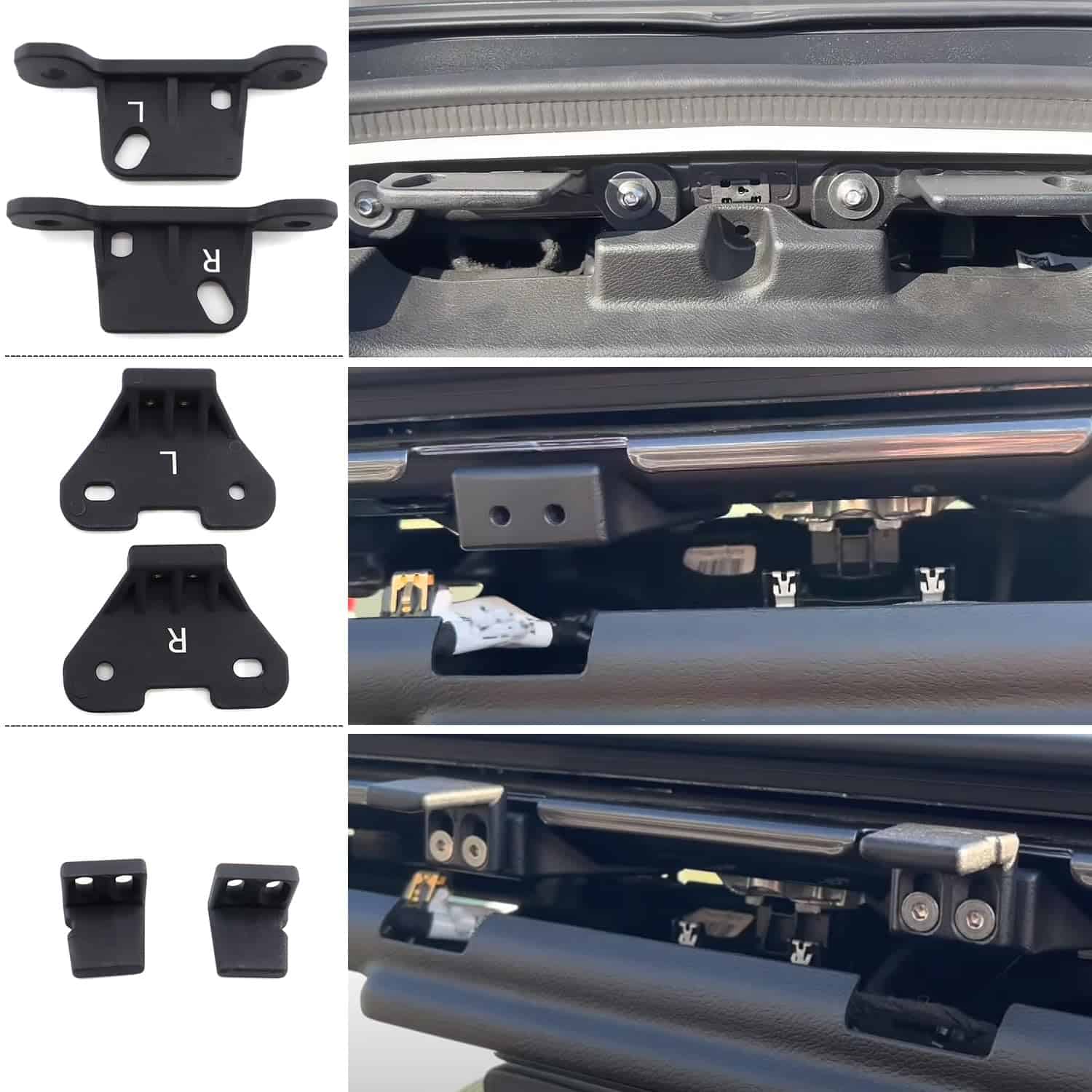 Kit de soporte de montaje para techo rígido para Wrangler - Imagen 5