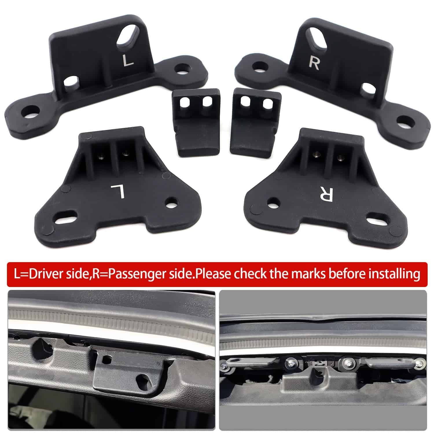 Kit de soporte de montaje para techo rígido para Wrangler - Imagen 4
