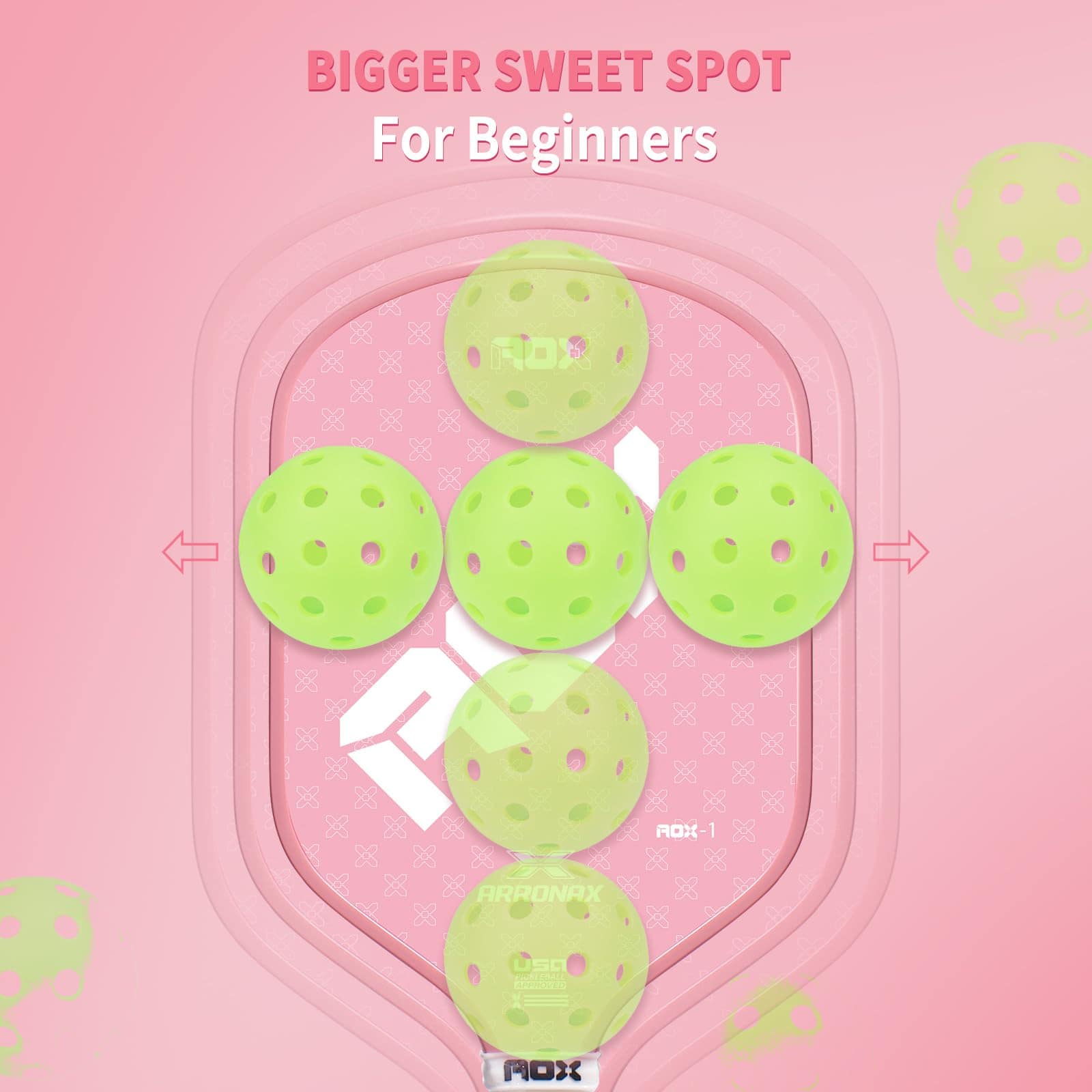 Raquetas de Pickleball, Paleta de Pickle Ball con - Imagen 6