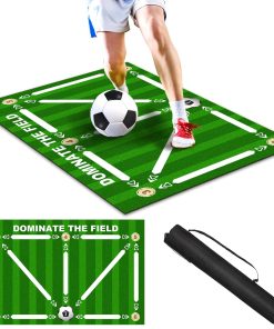 Tapete de Entrenamiento de Fútbol con Ejercicios de