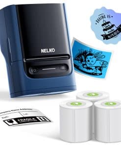 Nelko PM220 Bluetooth Máquina Etiquetadora Con Cinta,