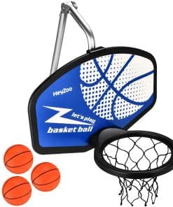 Canasta de Baloncesto para Trampolín, con Bomba y Mini