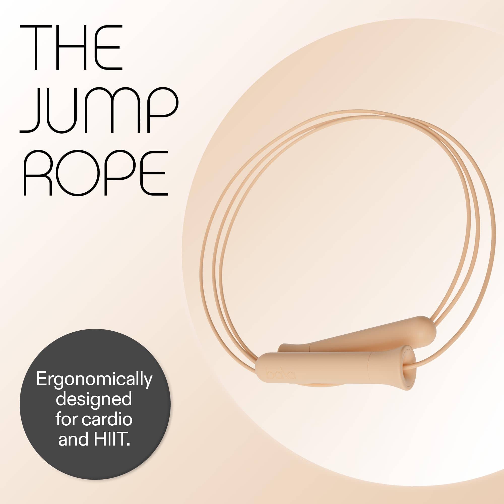 Bala Cuerda para Saltar Ponderada para Mujeres y Hombres, - Imagen 3