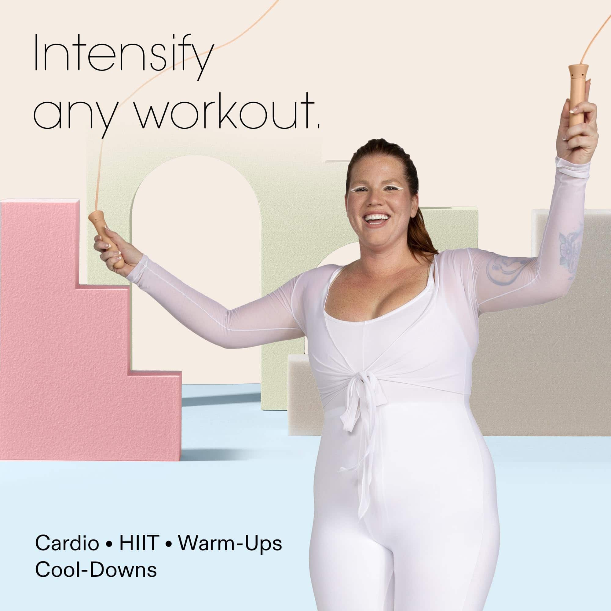 Bala Cuerda para Saltar Ponderada para Mujeres y Hombres, - Imagen 4