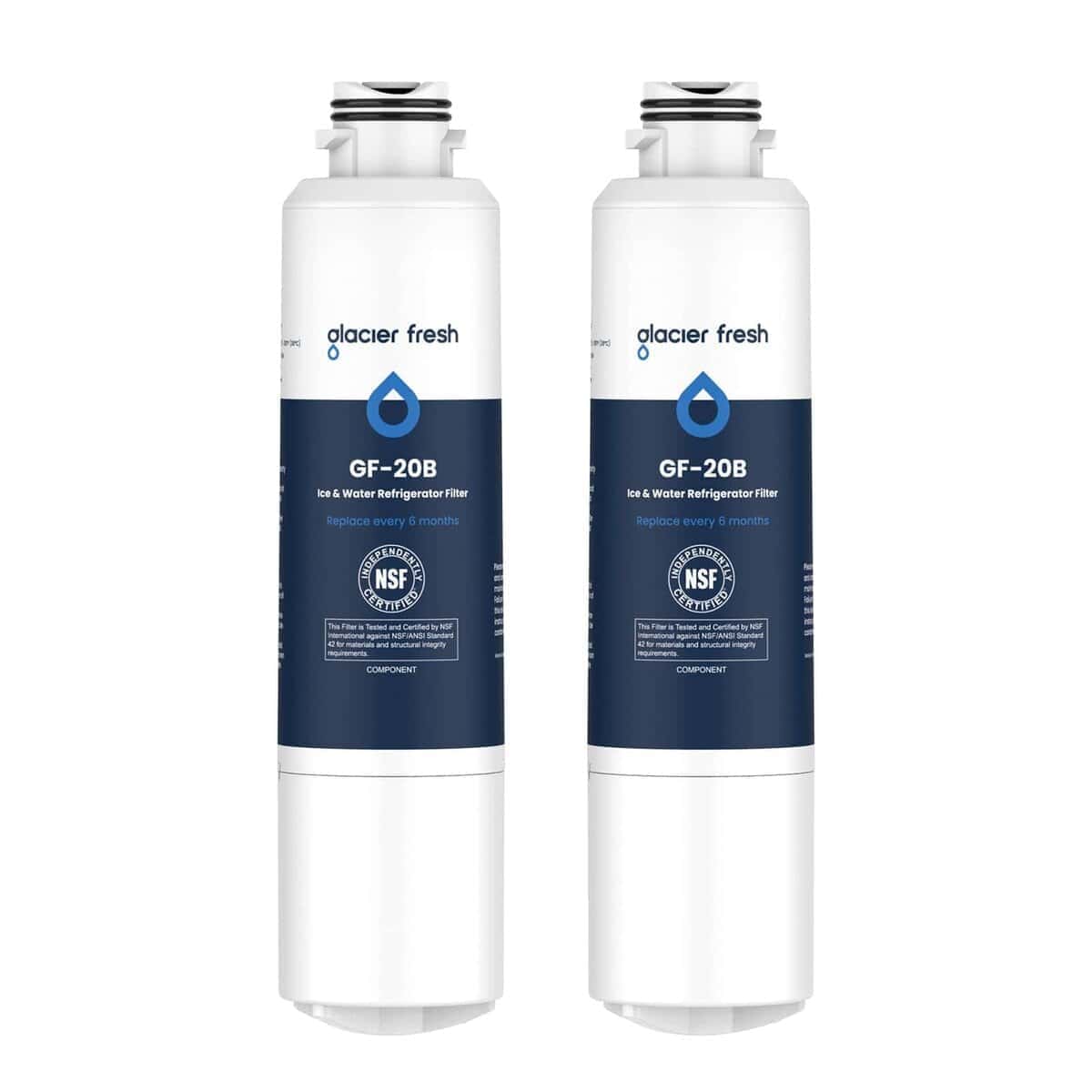 Filtro de Agua de Refrigerador Compatible -Blanco