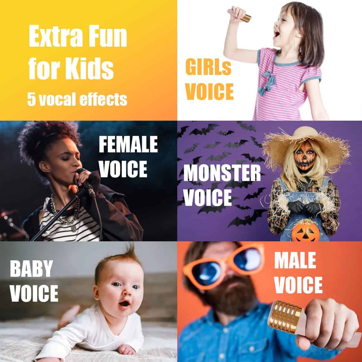 Nueva Mini Máquina de Karaoke 2024 para Niños -Rojo Rosa - Imagen 6