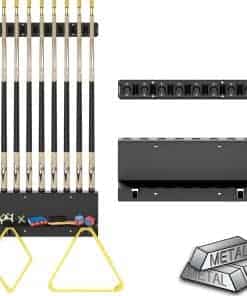 Soporte de Metal para Palos de Billar DITKOK, Montaje en