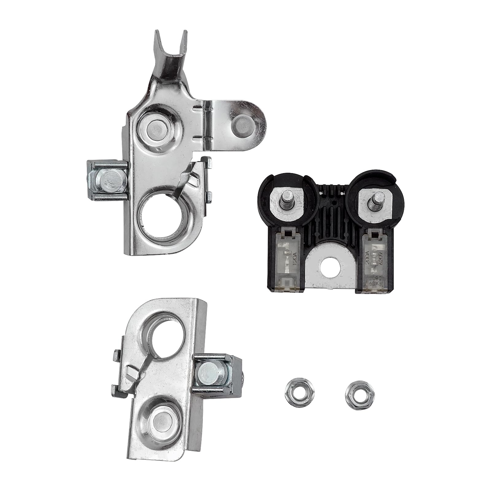 Abrazaderas de Terminales de Batería Positivo y Negativo y - Imagen 3