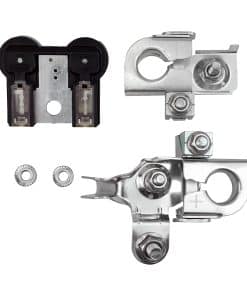 Abrazaderas de Terminales de Batería Positivo y Negativo y