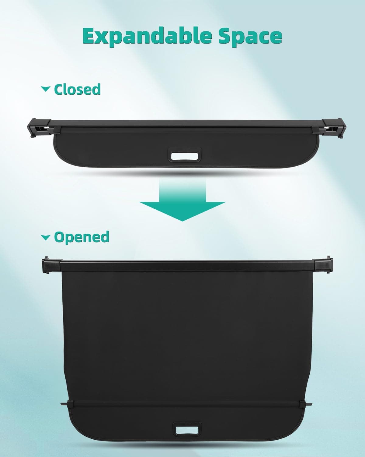 Cubierta de carga SCITOO 2019-2024 para Volvo V60 2.0L - Imagen 8