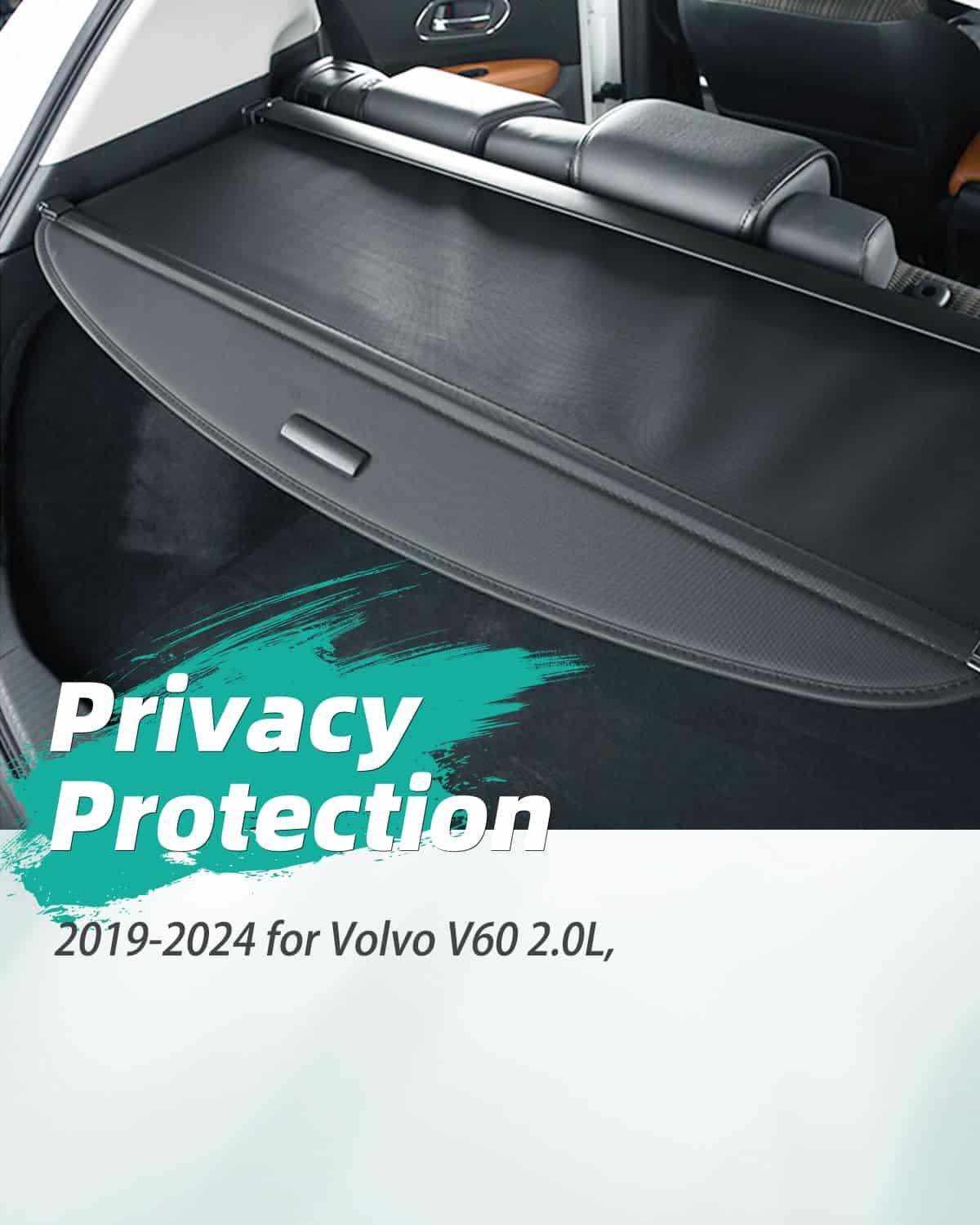 Cubierta de carga SCITOO 2019-2024 para Volvo V60 2.0L - Imagen 3