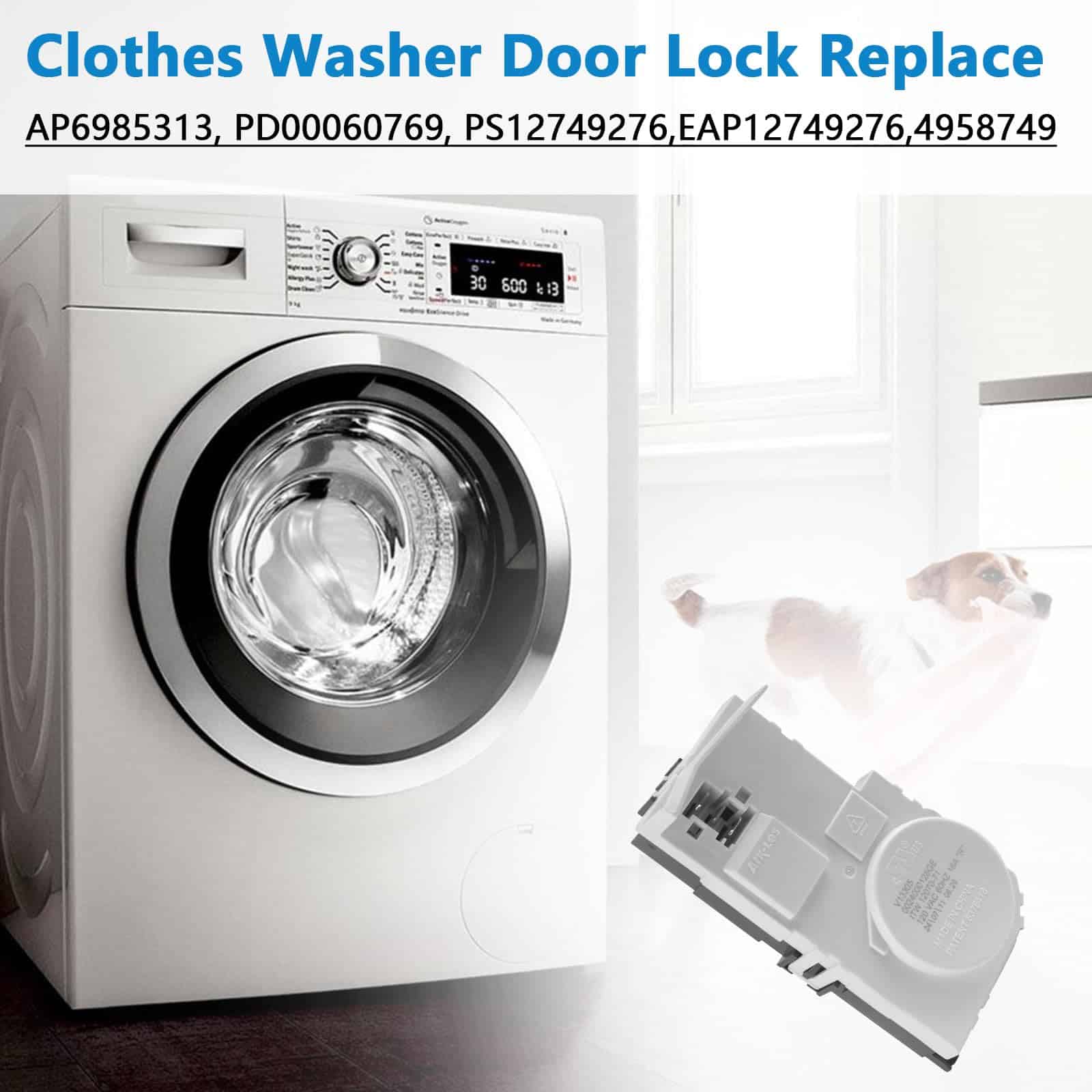 Reemplazo de Bloqueo de Puerta de Lavadora WH01X29528 para - Imagen 7