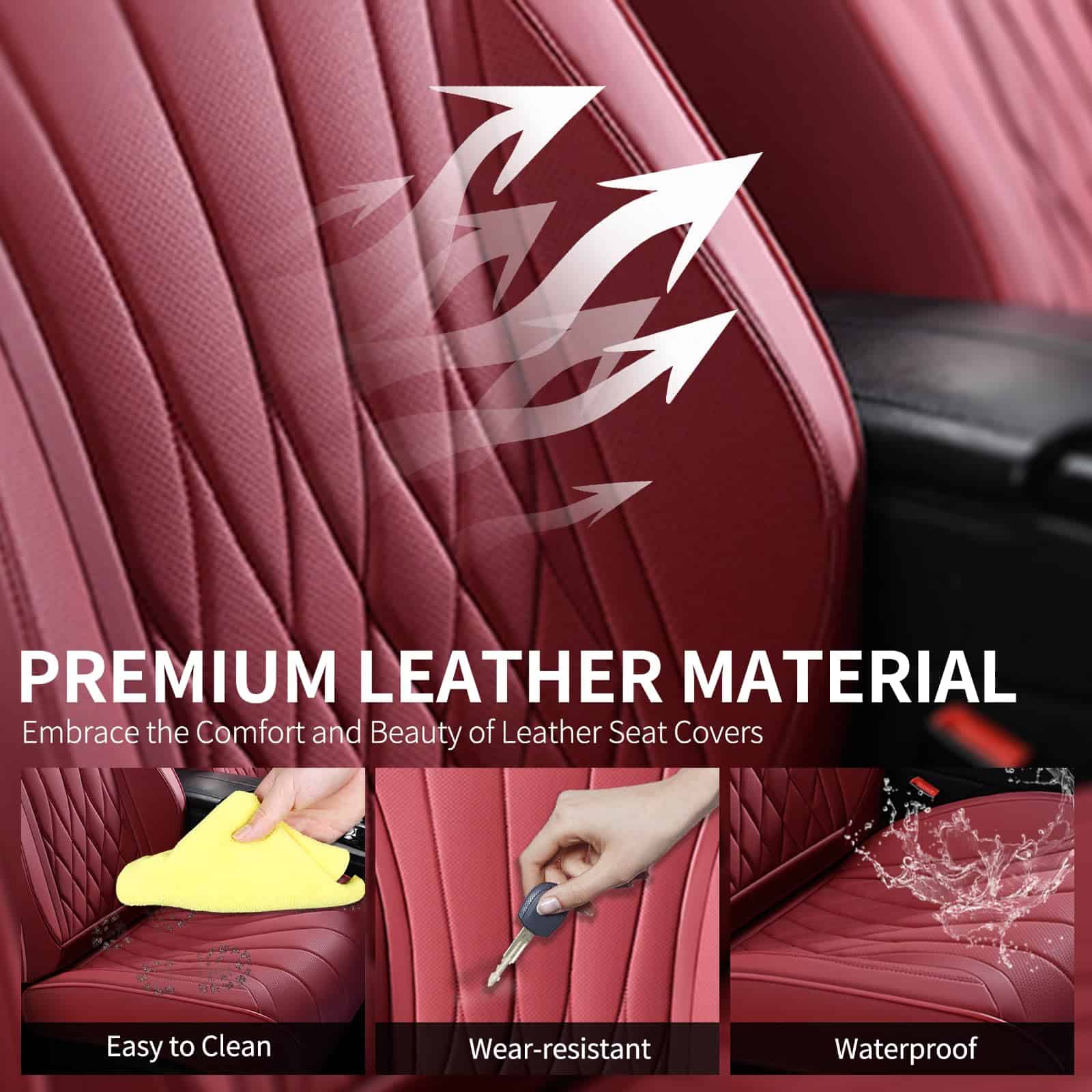 Fundas de Asiento para Automóvil FLORICH, Juego Completo de - Imagen 8