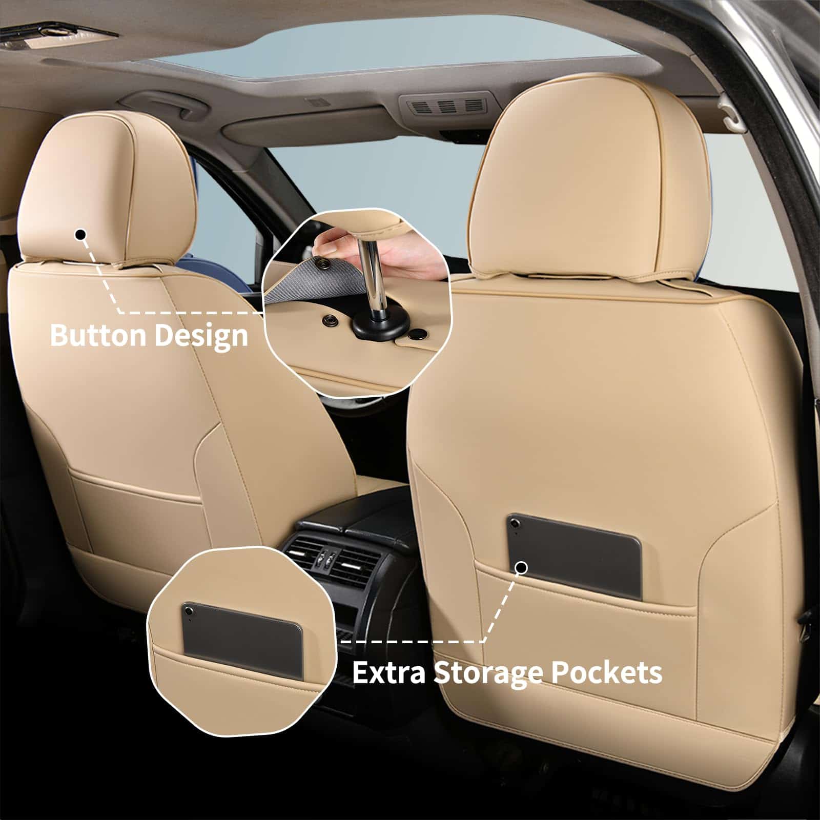 Fundas Universales para Asientos FLORICH, Fundas de Asiento - Imagen 5