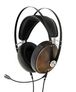 MEZE AUDIO | 99 Classics Walnut Silver & Boom Mic Headset |