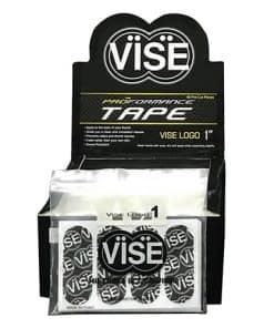 Cinta de bola de bolos pre cortada con logo Vise - Negro 1