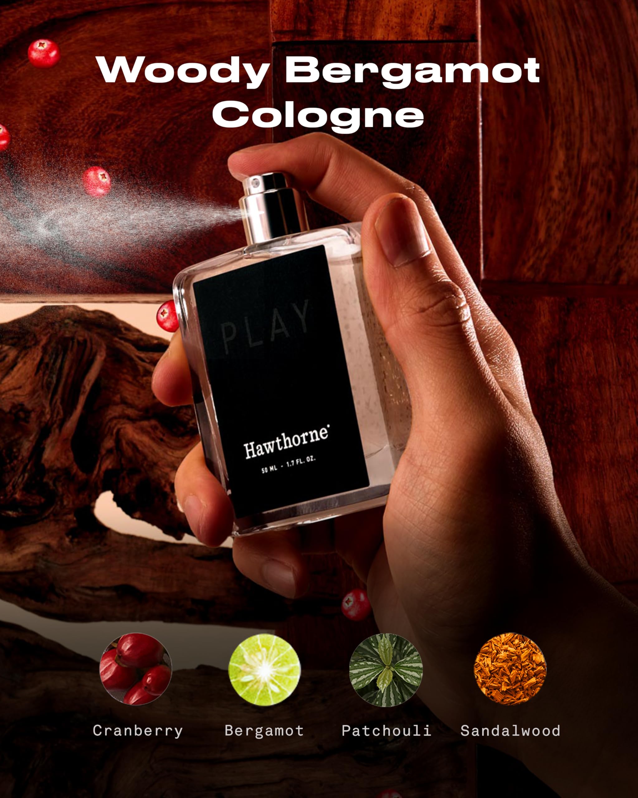 Colonia Hawthorne Woody Bergamot. El aroma maduro del aire - Imagen 4