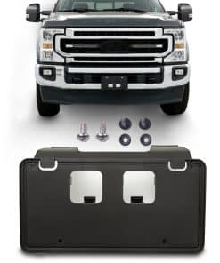 Soporte de Placas de Matrícula para Parachoques Delantero