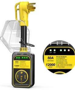 Protector de sobretensión para RV de 50 amperios, 12000 J,