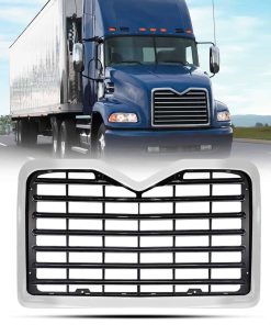Parrilla delantera cromada compatible con camiones