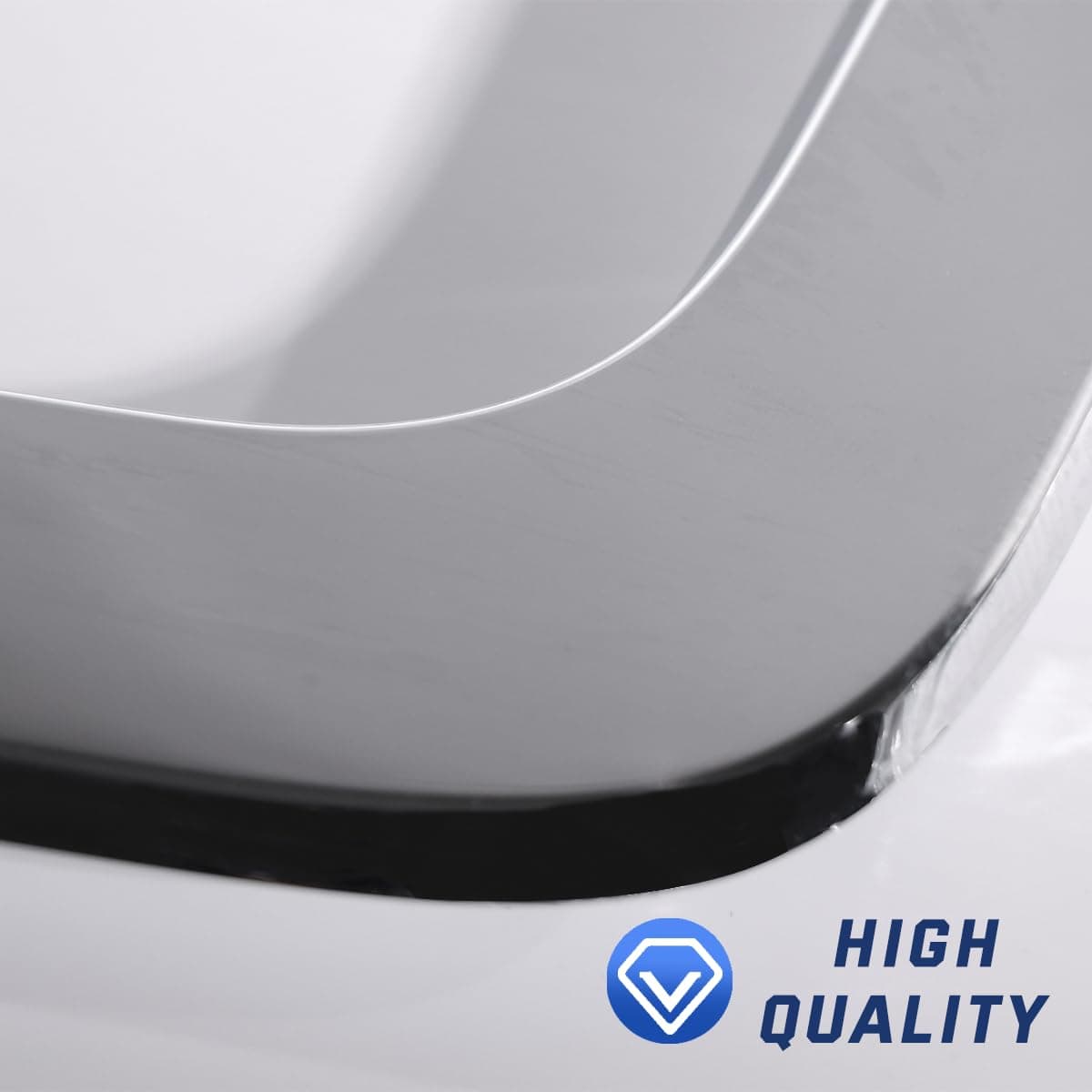 Rejilla delantera cromada de repuesto para capucha radiador - Imagen 5