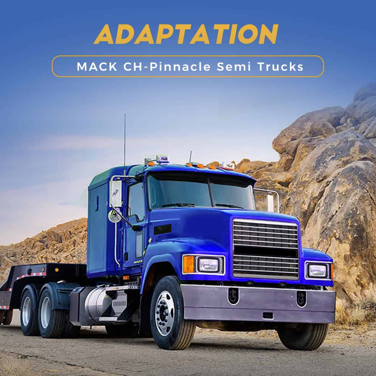 Rejilla Delantera cromada de repuesto OEM para camión Mack - Imagen 6