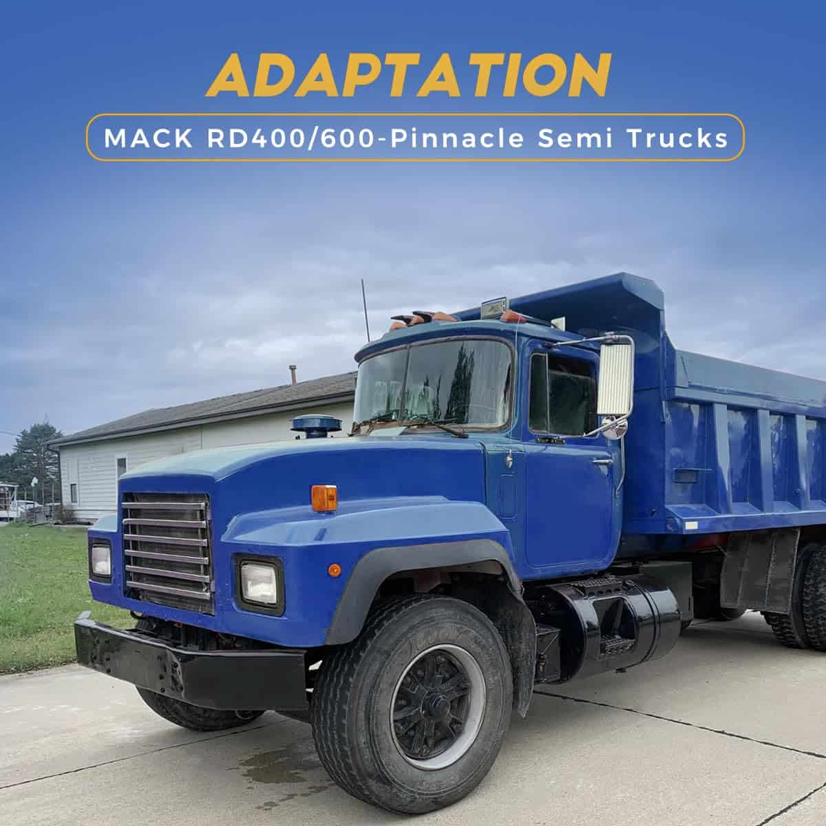 Parrilla Delantera de Radiador Cromada para Camiones Mack - Imagen 6