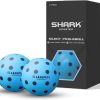 Pelotas de Pickleball de Espuma Silenciosa Shark Athletics