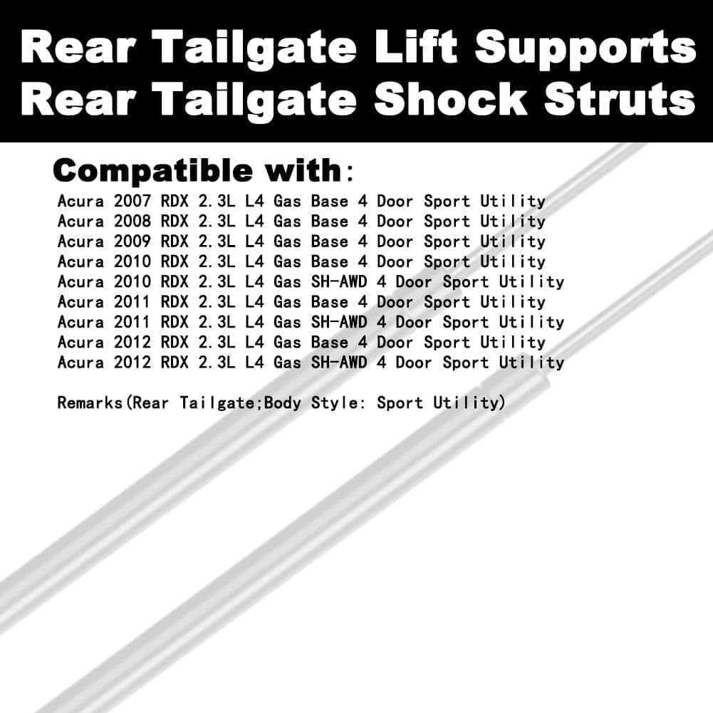 Soportes de Elevación del Portón Trasero Amortiguadores de - Imagen 3
