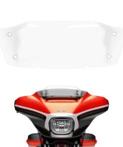 Parabrisas 7" Wave Transparente Compatible con Harley