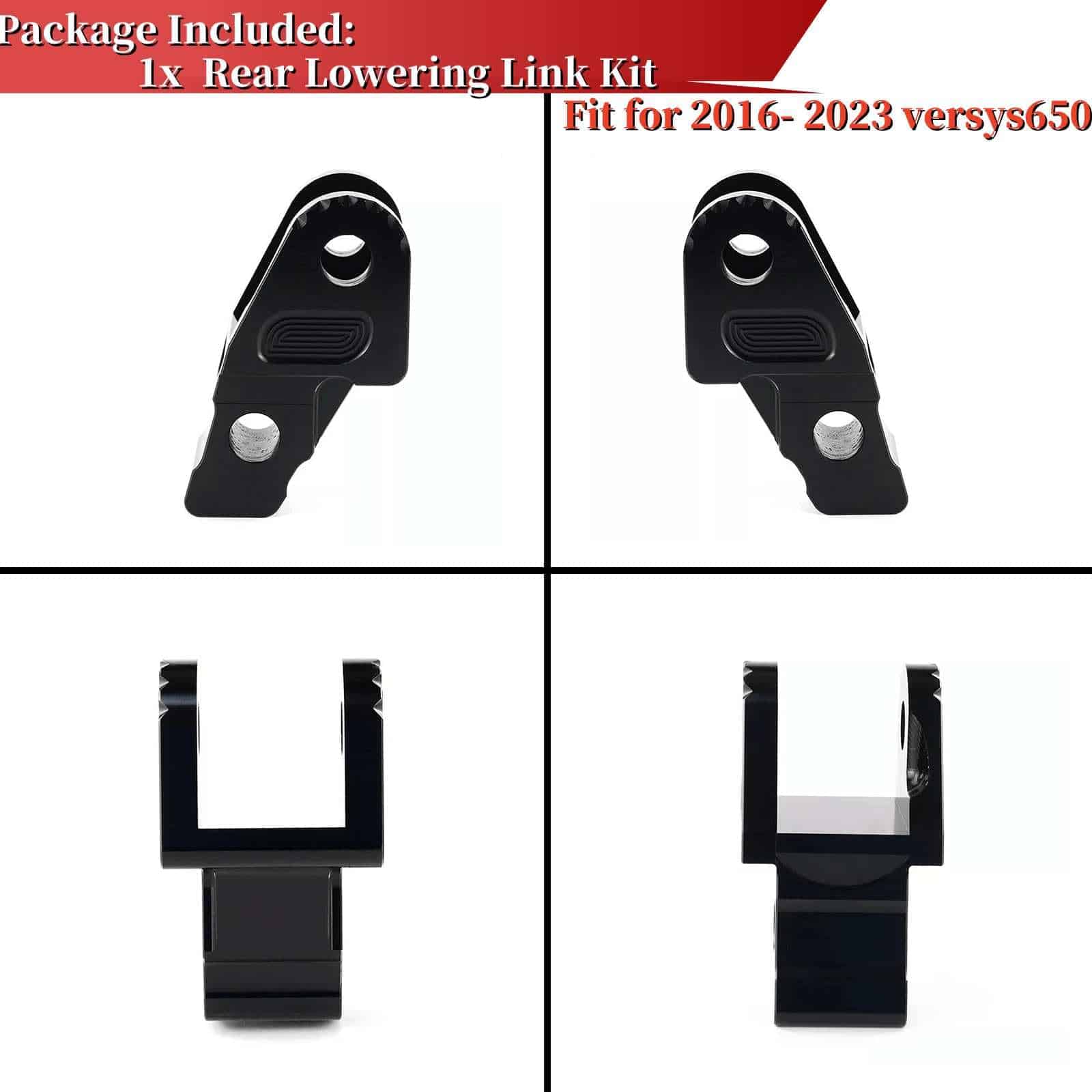 Kit de bloques de enlace de amortiguador trasero de 1.6'' - Imagen 7