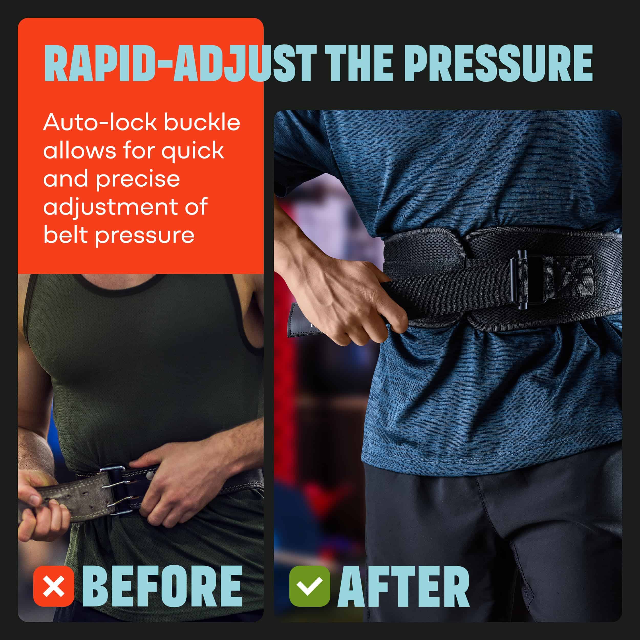 NEW - Cinturón de Levantamiento de Pesas Mava -Negro - Imagen 5