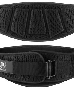 Cinturón de levantamiento de pesas Mava Sports -Negro
