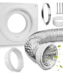 Placa de Pared para Conducto de Secadora con Manguera de 4