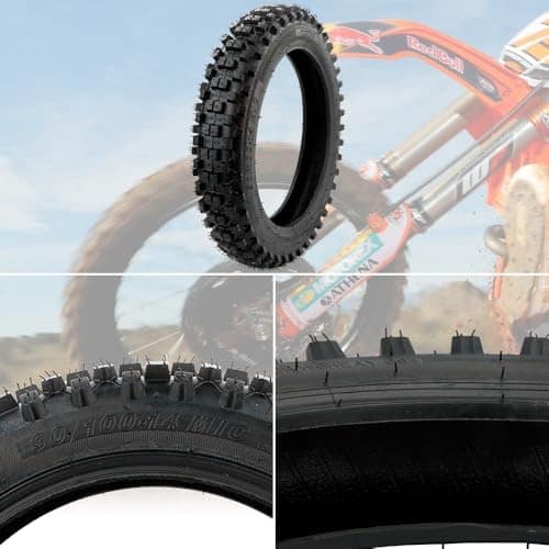 Llanta Trasera MOPASEN 90/100-14 3.00-14" y Tubo Interior - Imagen 4