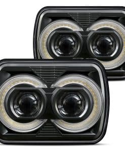 Faros LED HWSTAR 2025 5x7 7x6 H6054 Compatibles con Jeep