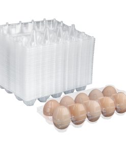 KUKLIPJIM 80 Pack Bulk Egg Cartons, Porta Huevos de