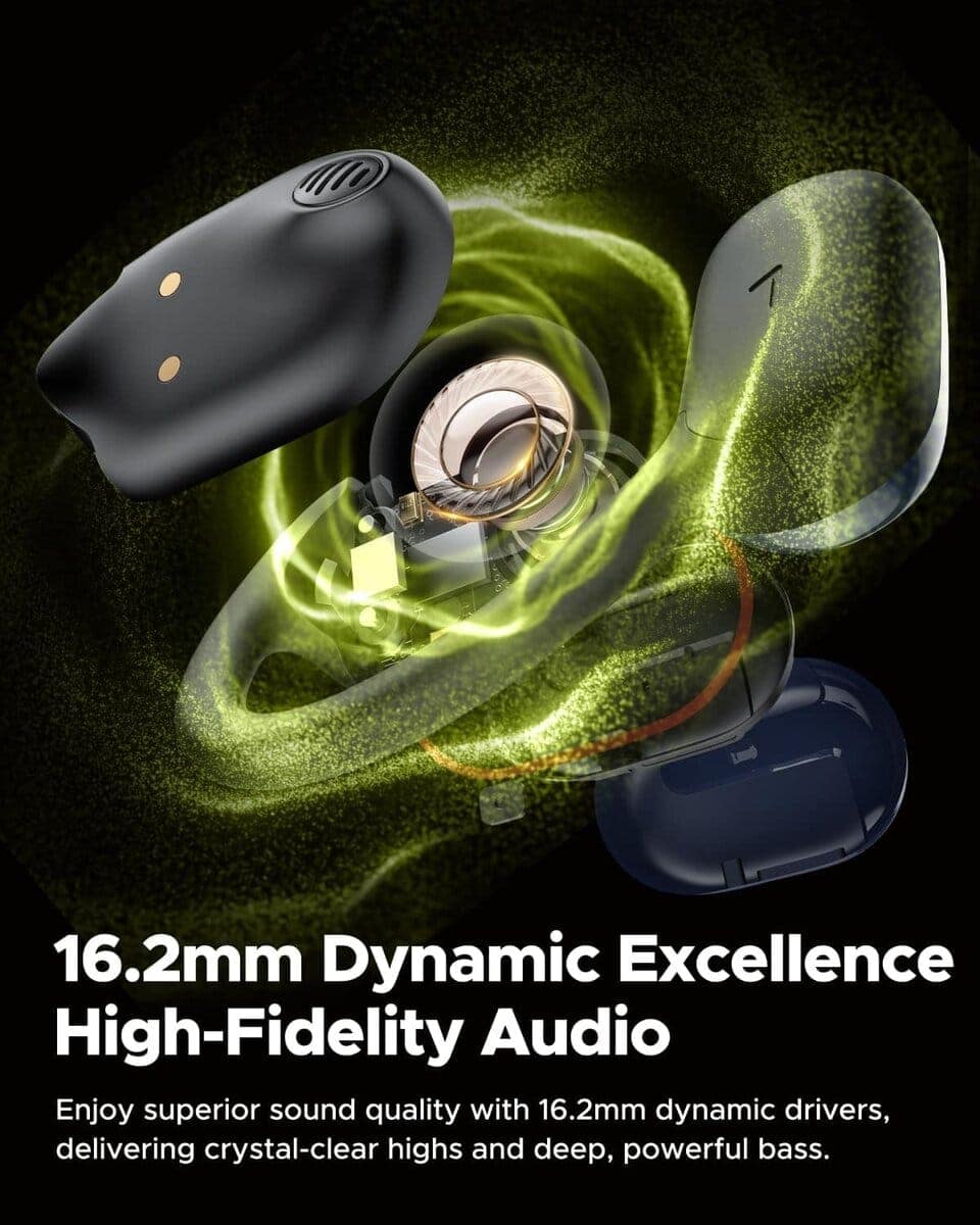 Auriculares de diadema abierta Yamdrok Power1, auriculares - Imagen 4