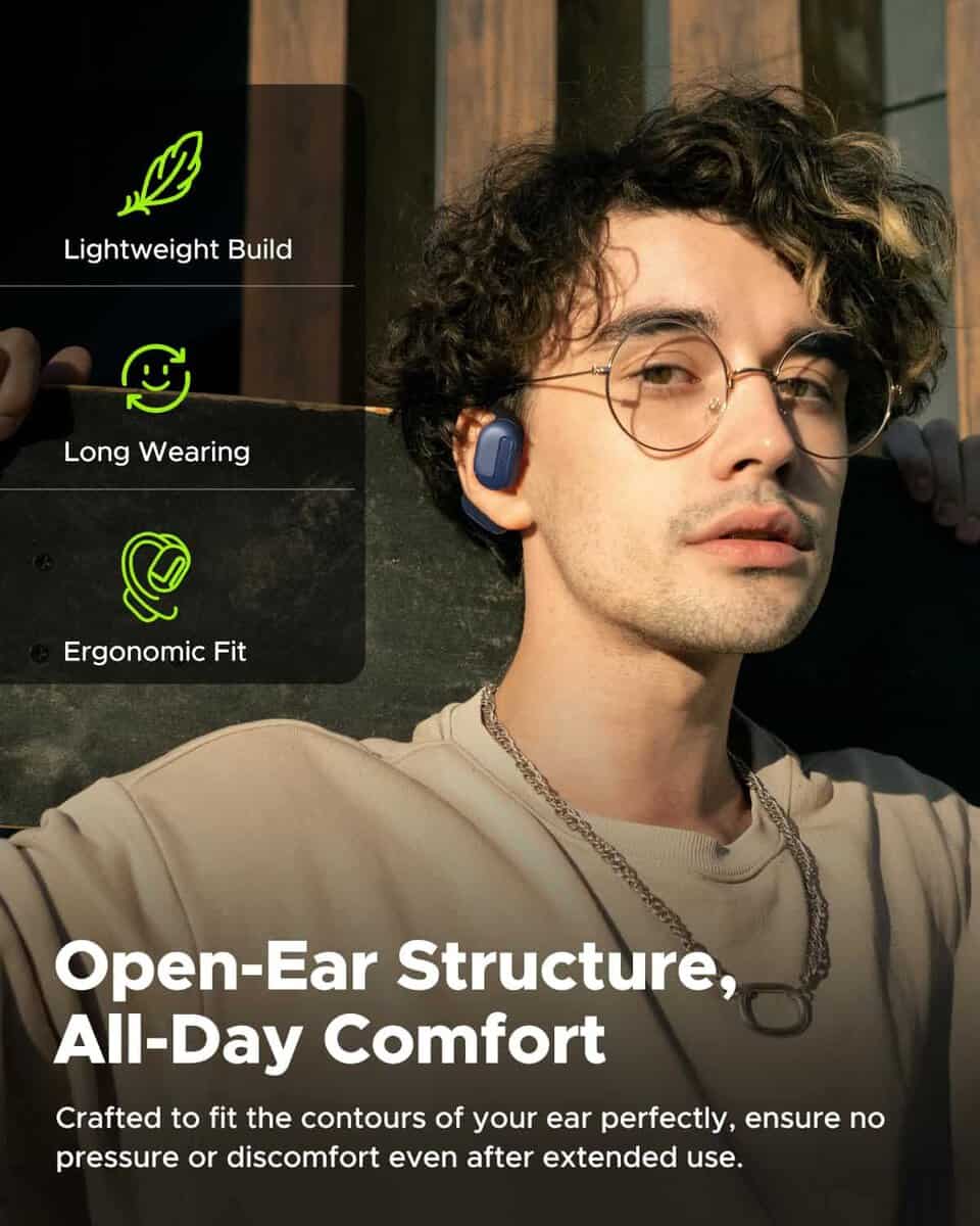 Auriculares de diadema abierta Yamdrok Power1, auriculares - Imagen 3