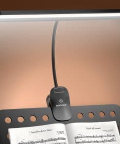 Luz de atril Glocusent 81 LED, Súper Brillante y Cuidado de