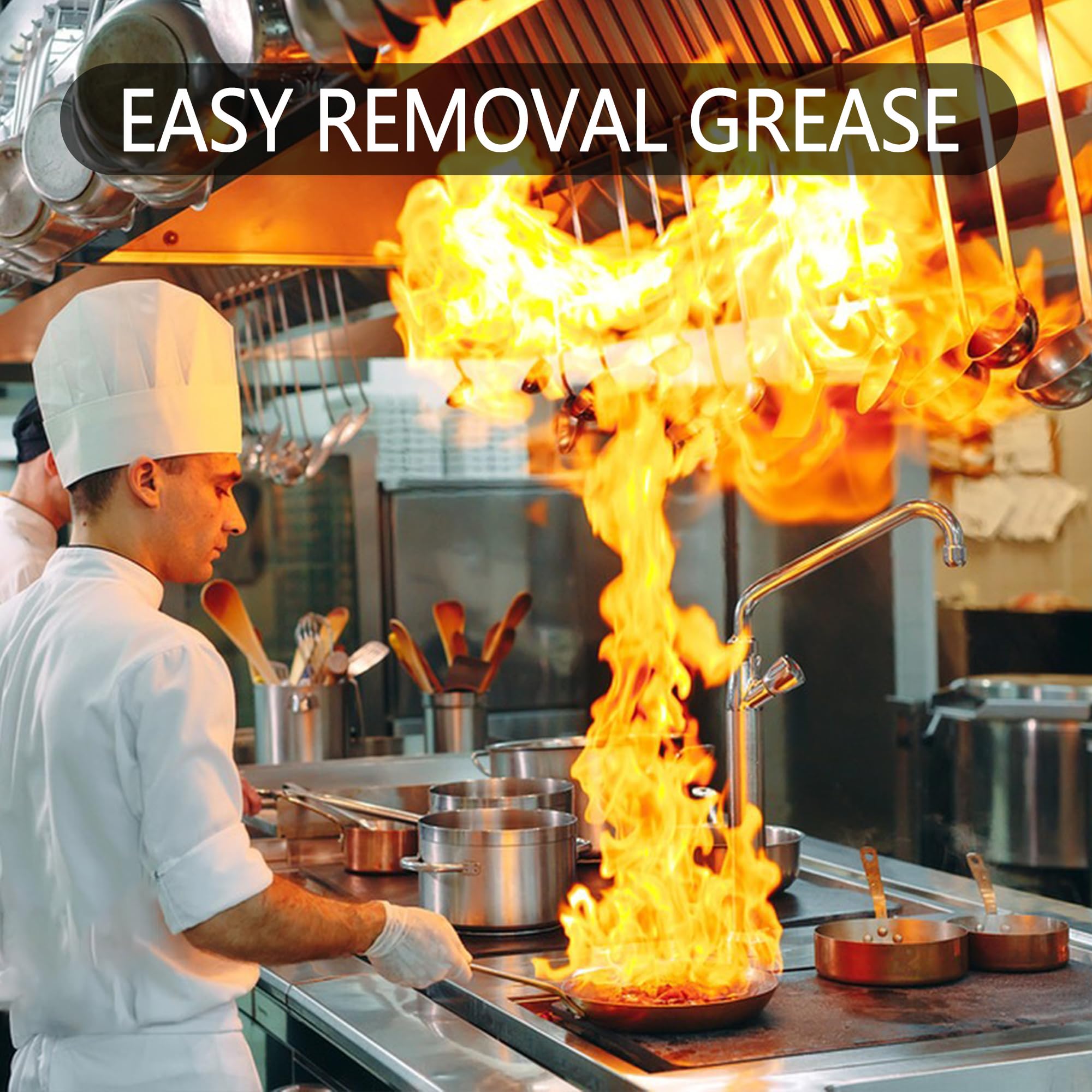 Filtro de Campana de Cocina Comercial de Acero Inoxidable, - Imagen 7