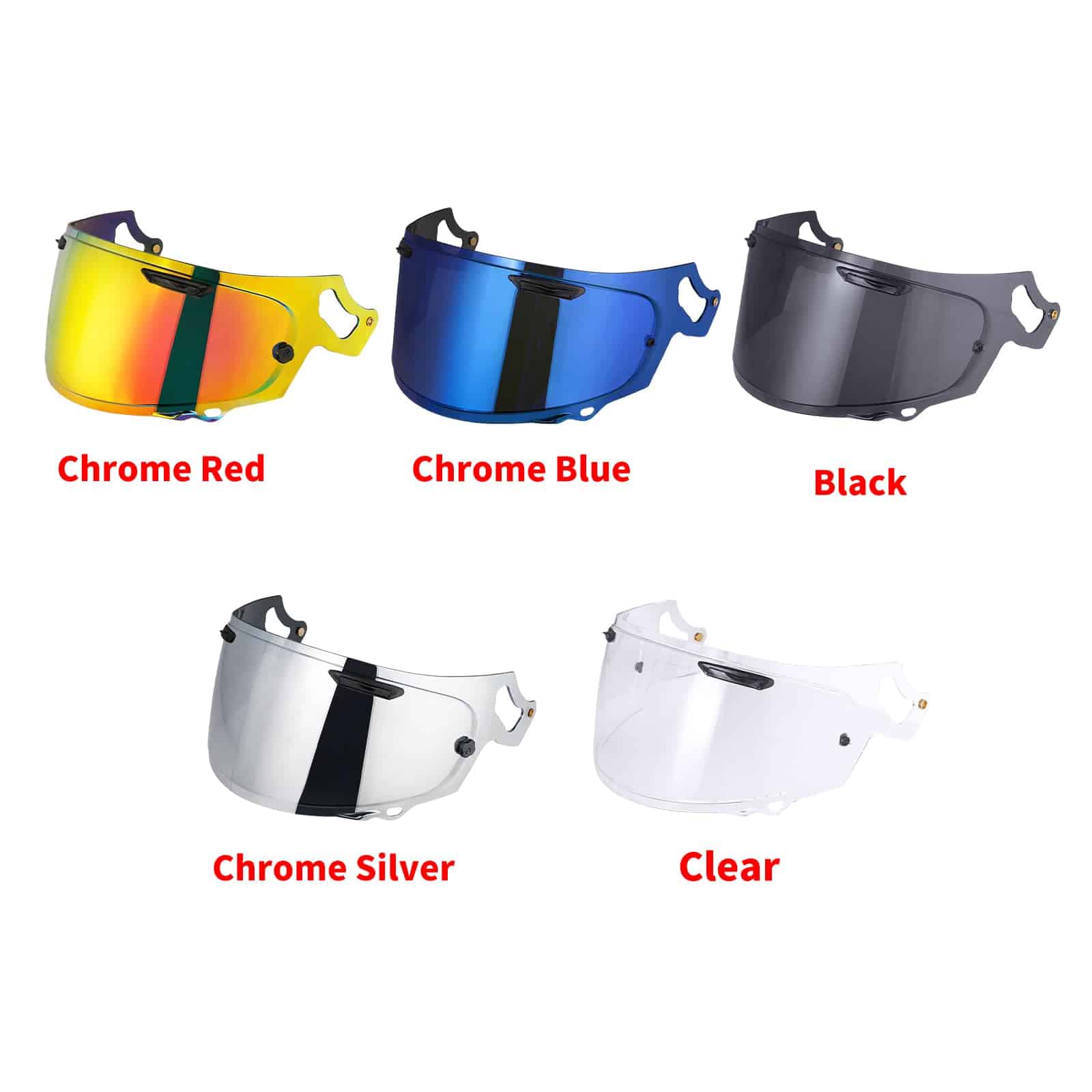 Visera de Casco JQF Gear Full Face Shield Compatible con - Imagen 8