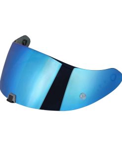 Visera de casco completo JQF Gear T520 -Cromo Azul